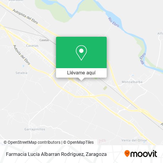 Mapa Farmacia Lucía Albarran Rodríguez