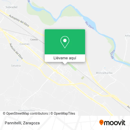 Mapa Pannitelli