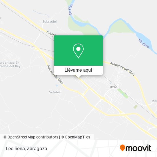 Mapa Leciñena