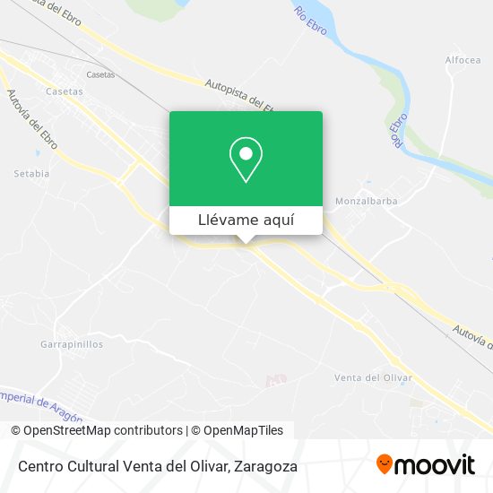 Mapa Centro Cultural Venta del Olivar