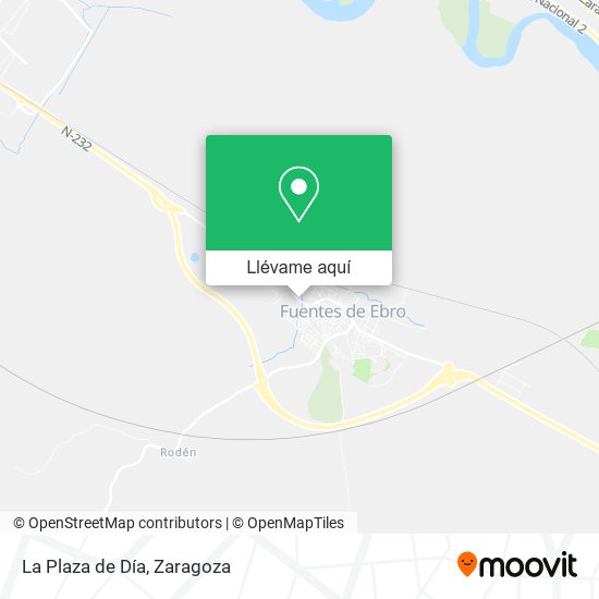 Mapa La Plaza de Día