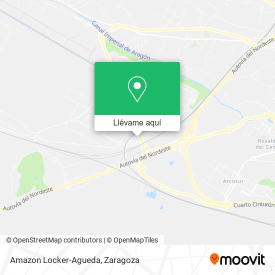 Mapa Amazon Locker-Agueda