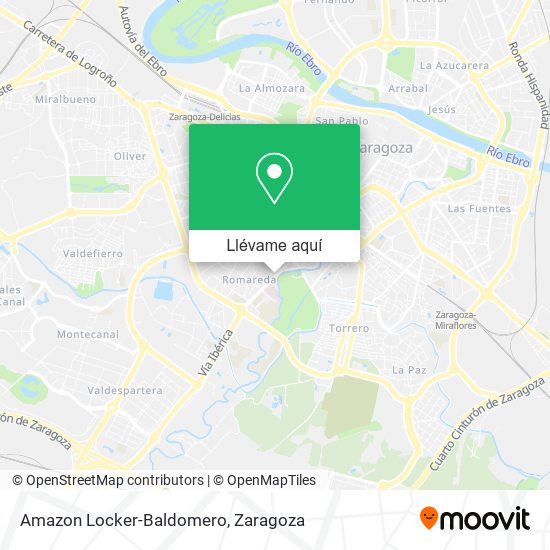 Mapa Amazon Locker-Baldomero