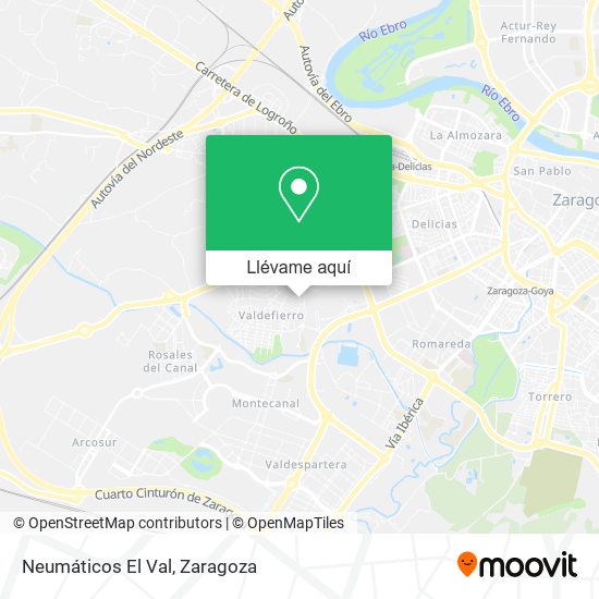 Mapa Neumáticos El Val