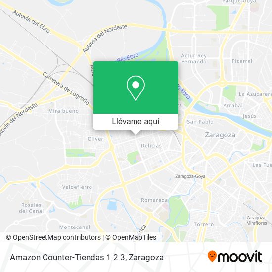 Mapa Amazon Counter-Tiendas 1 2 3