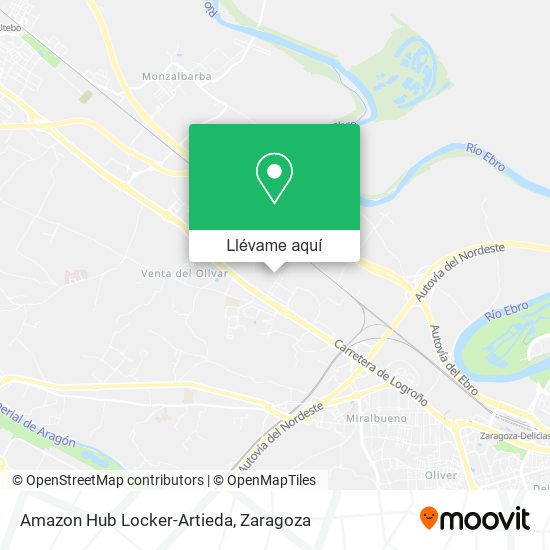 Mapa Amazon Hub Locker-Artieda