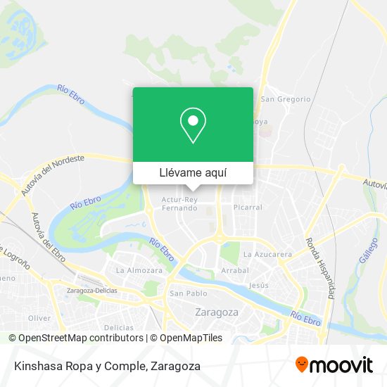 Mapa Kinshasa Ropa y Comple