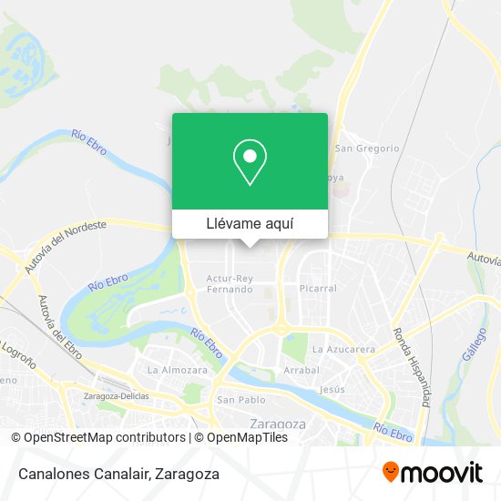 Mapa Canalones Canalair