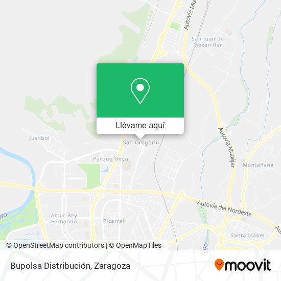 Mapa Bupolsa Distribución