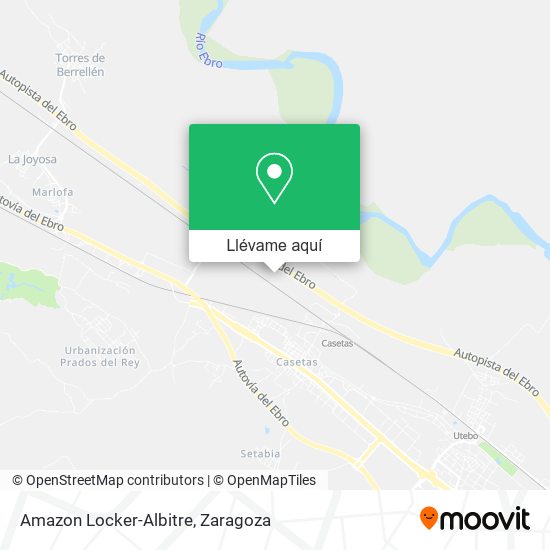 Mapa Amazon Locker-Albitre