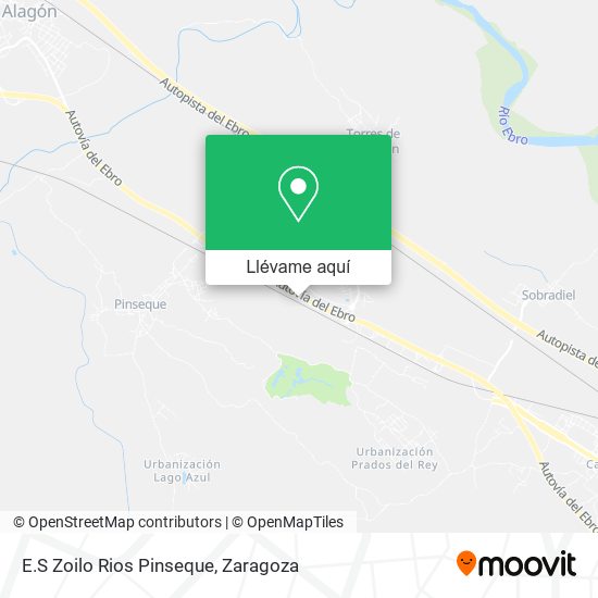 Mapa E.S Zoilo Rios Pinseque
