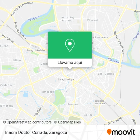 Mapa Inaem Doctor Cerrada