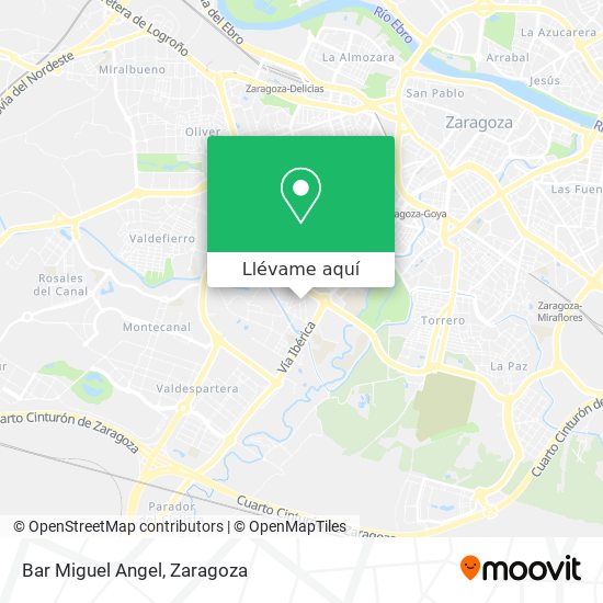 Mapa Bar Miguel Angel