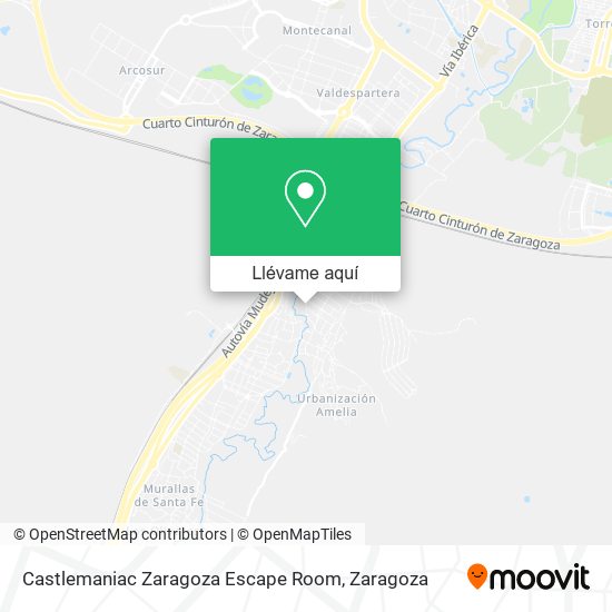 Mapa Castlemaniac Zaragoza Escape Room
