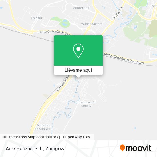 Mapa Arex Bouzas, S. L.