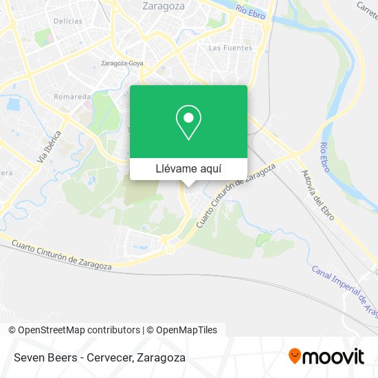 Mapa Seven Beers - Cervecer