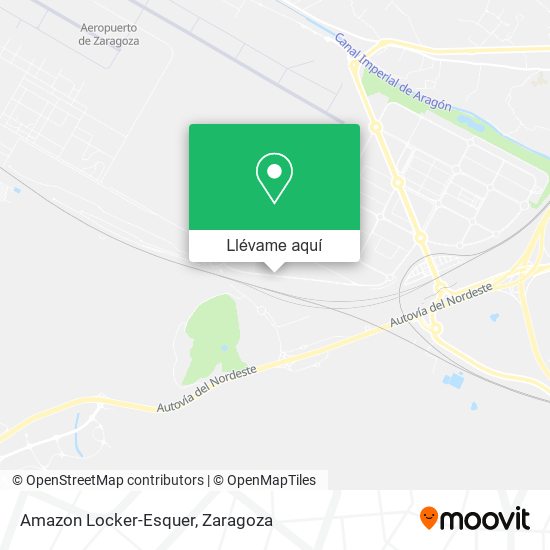 Mapa Amazon Locker-Esquer