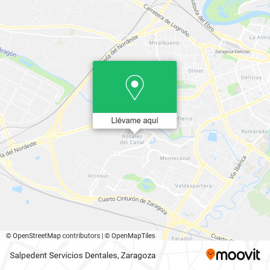 Mapa Salpedent Servicios Dentales