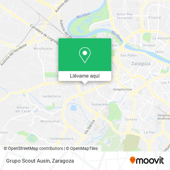 Mapa Grupo Scout Ausín
