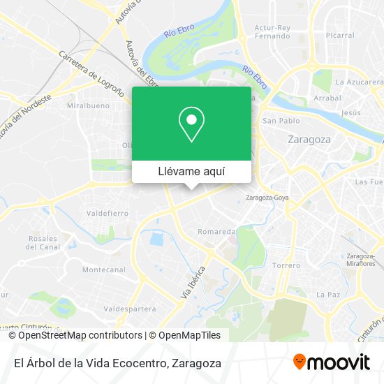 Mapa El Árbol de la Vida Ecocentro