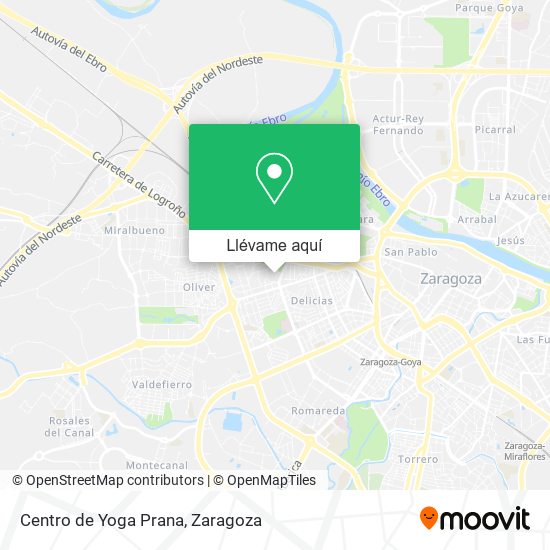 Mapa Centro de Yoga Prana
