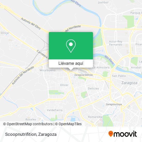 Mapa Scoopnutrifition