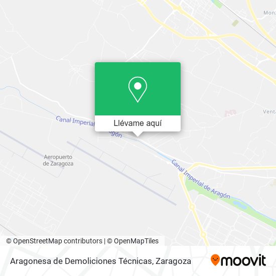 Mapa Aragonesa de Demoliciones Técnicas