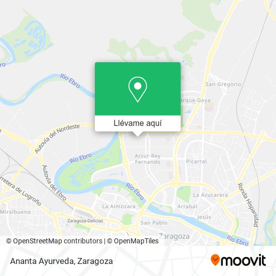 Mapa Ananta Ayurveda