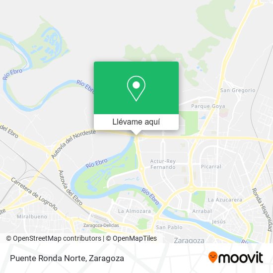 Mapa Puente Ronda Norte