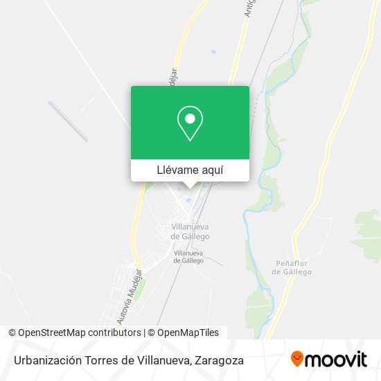 Mapa Urbanización Torres de Villanueva