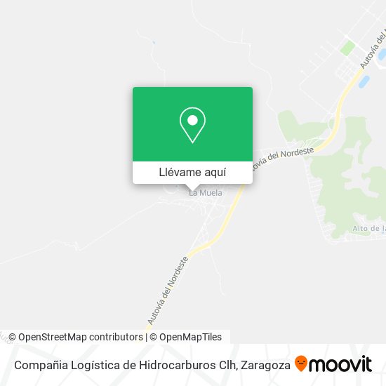 Mapa Compañia Logística de Hidrocarburos Clh