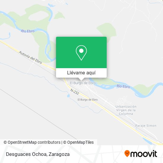 Mapa Desguaces Ochoa