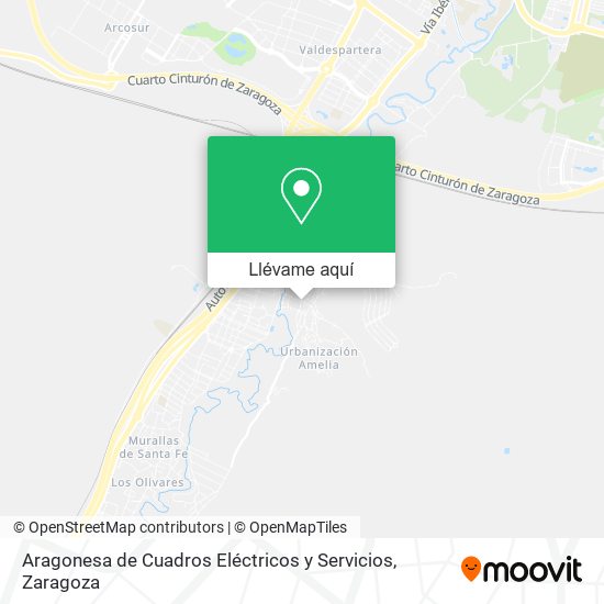 Mapa Aragonesa de Cuadros Eléctricos y Servicios