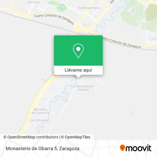 Mapa Monasterio de Obarra 5