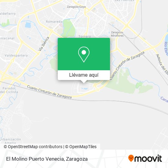 Mapa El Molino Puerto Venecia
