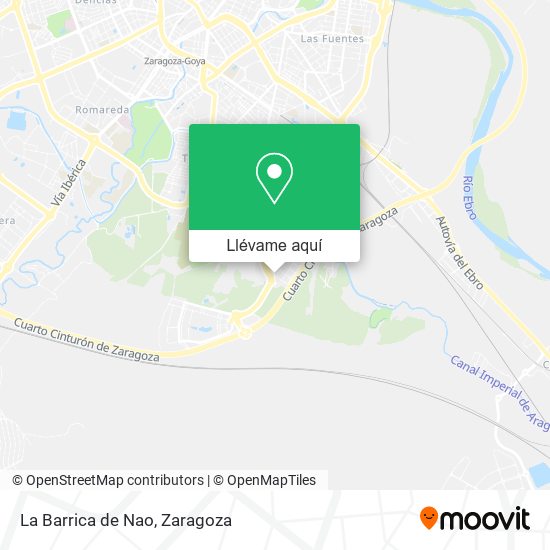 Mapa La Barrica de Nao