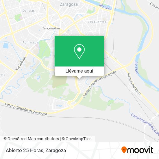 Mapa Abierto 25 Horas