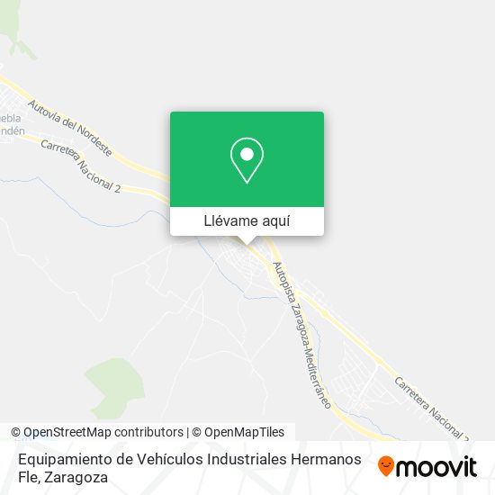 Mapa Equipamiento de Vehículos Industriales Hermanos Fle