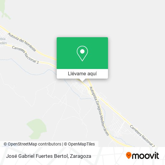 Mapa José Gabriel Fuertes Bertol
