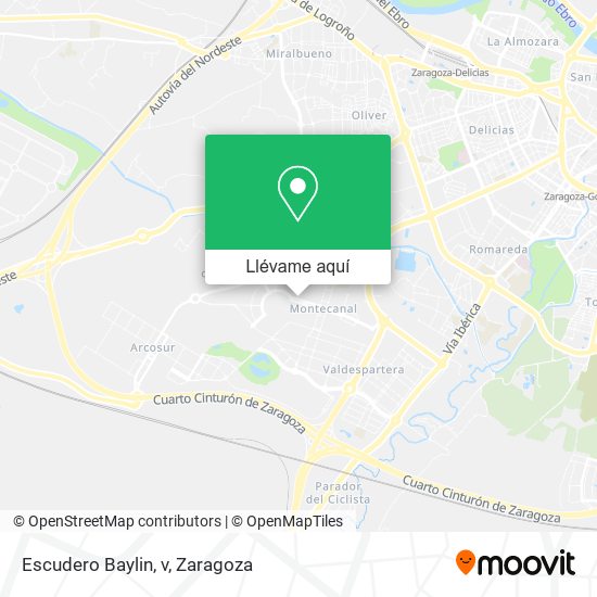 Mapa Escudero Baylin, v