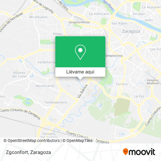 Mapa Zgconfort