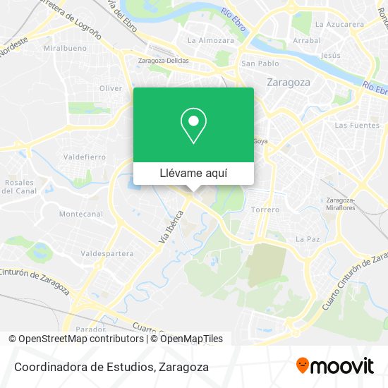 Mapa Coordinadora de Estudios