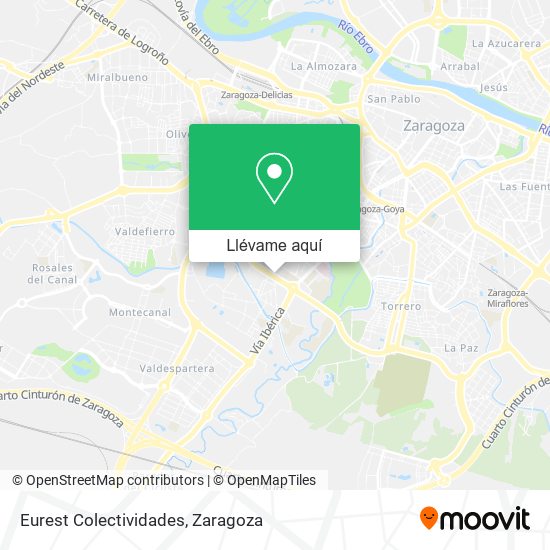 Mapa Eurest Colectividades