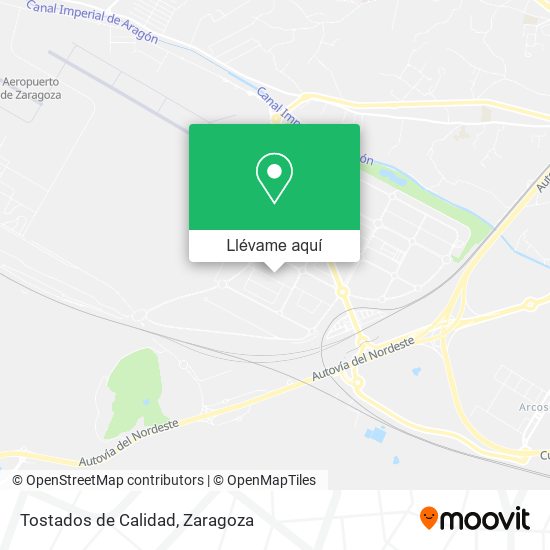 Mapa Tostados de Calidad