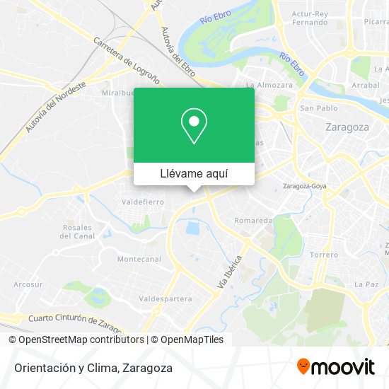 Mapa Orientación y Clima