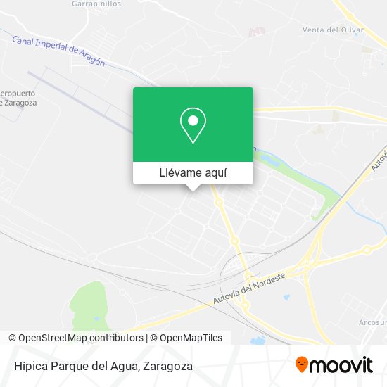 Mapa Hípica Parque del Agua