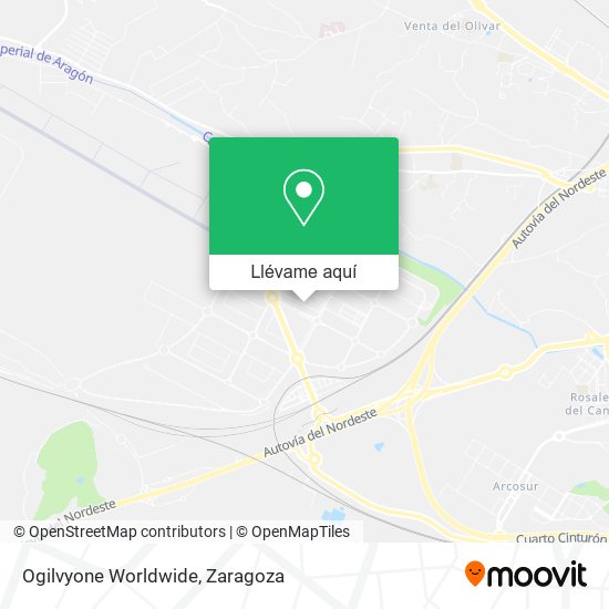 Mapa Ogilvyone Worldwide