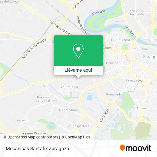 Mapa Mecanicas Santafé