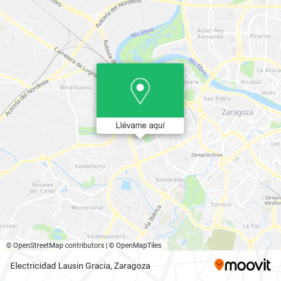 Mapa Electricidad Lausin Gracia