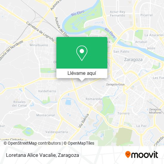 Mapa Loretana Alice Vacalie